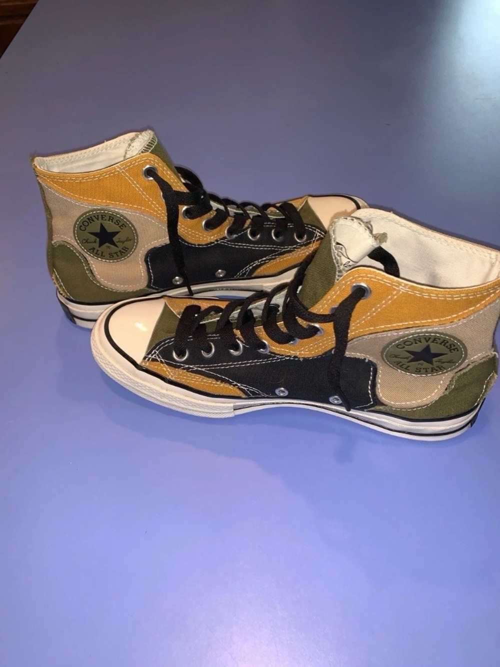 Converse Chuck T’s 70 High Hacked Archive - Dark Moss Black 168905C/Size 10